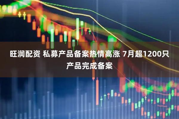 旺润配资 私募产品备案热情高涨 7月超1200只产品完成备案