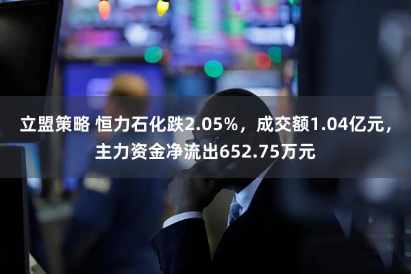 立盟策略 恒力石化跌2.05%，成交额1.04亿元，主力资金净流出652.75万元